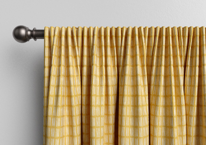 Ditto, Saffron - Made to Measure Curtains - Image 9